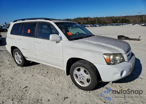 2006 Toyota Highlander Limited from USA, damaged, VIN JTEDP21A860124666